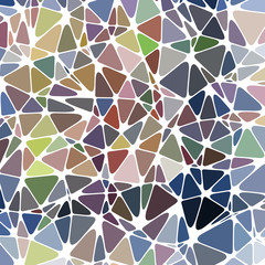 Fototapeta na wymiar Abstract Low Polygon gradient Generative Art background illustration