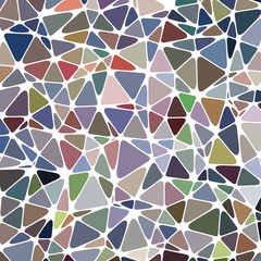 Abstract Low Polygon gradient Generative Art background illustration