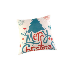 pillows or christmas pillows on a background.