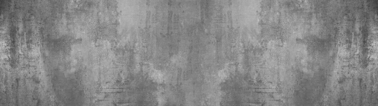 black grey anthracite stone concrete texture background panorama banner long	