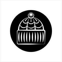 Winter Hat Icon, Hat