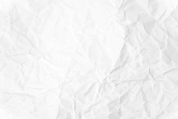 Obraz premium Paper texture Crumpled White.Top view.