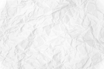 Paper texture Crumpled White.Top view.