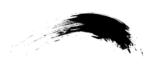 アナログタッチ素材：筆の質感　墨　インク　筆模様　波模様　