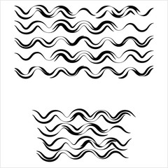 Water Wave Icon, Water Wave Sign