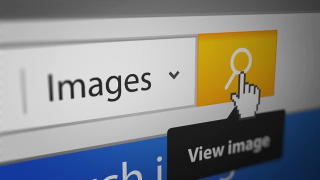Mouse Cursor Checking " View Image" on Image Search Engines