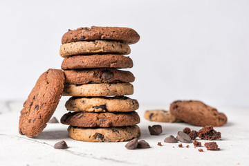 Chocolate chip cookies for tasty break