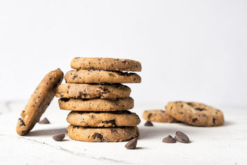 Chocolate chip cookies for tasty break