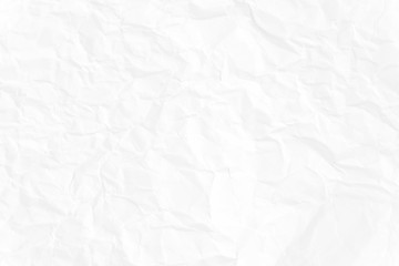 Obraz premium Paper texture Crumpled White.Top view.