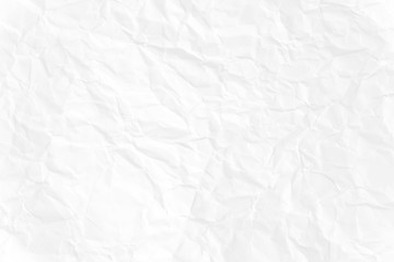 Paper texture Crumpled White.Top view.
