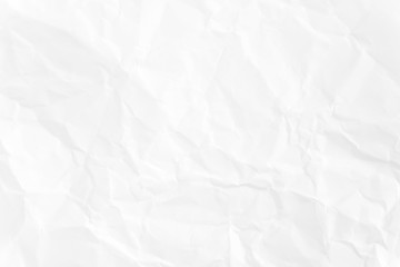 Paper texture Crumpled White.Top view.