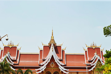 Fototapeta na wymiar Travelling Laos, historic sightseeing place