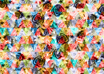 abstract floral pattern texture design