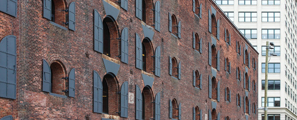 Old warehouses in Dumbo, Brooklyn, New York City