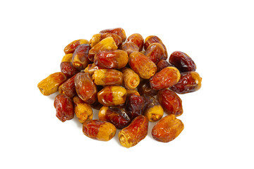 dates isolated on white background