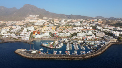 Boat harbor on Tenerife