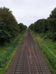 Obraz premium Strecke ins nirgendwo