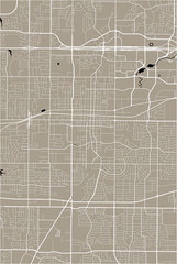 map of the city of Arlington, Virginia, USA