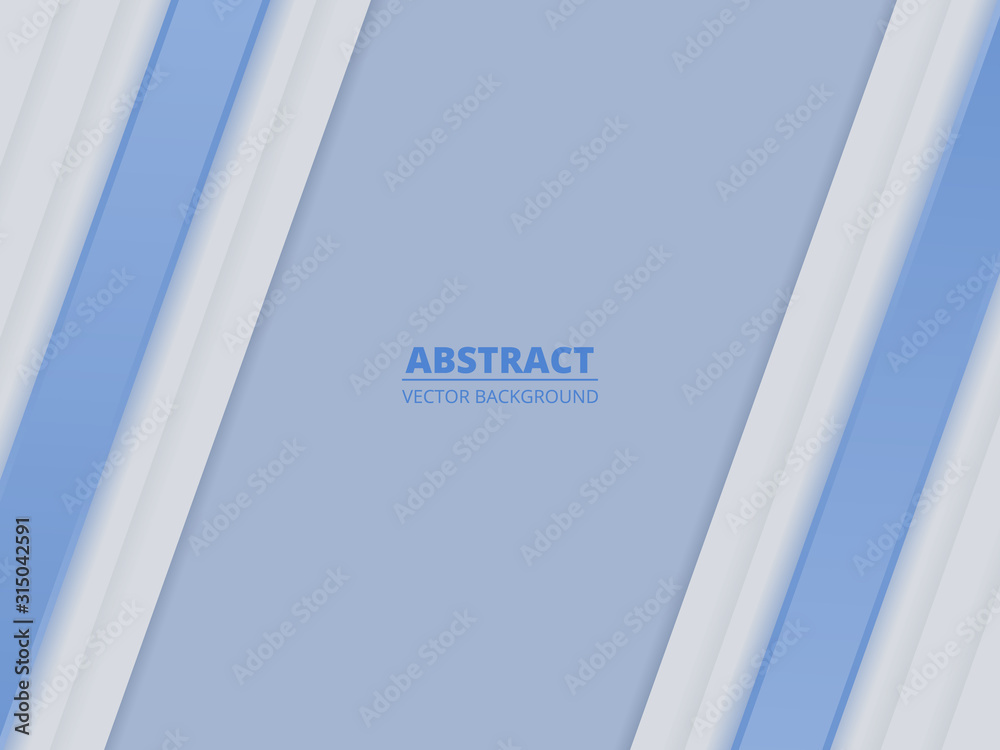 Poster light abstract background with blue light line on blank space. blue flat modern banner futuristic ba