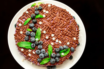 blueberry cheesecake