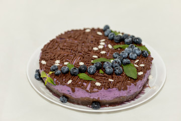 blueberry cheesecake