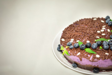 blueberry cheesecake