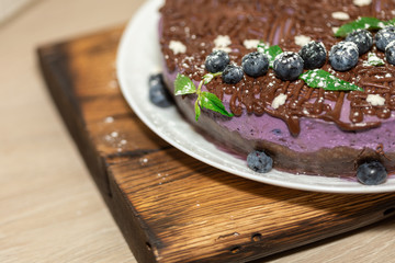 blueberry cheesecake
