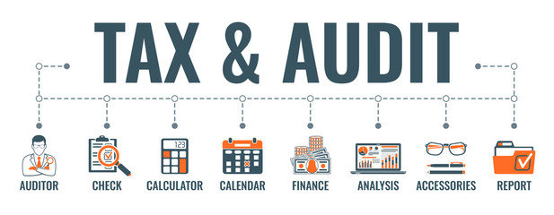 Auditing, Tax, Accounting Banner