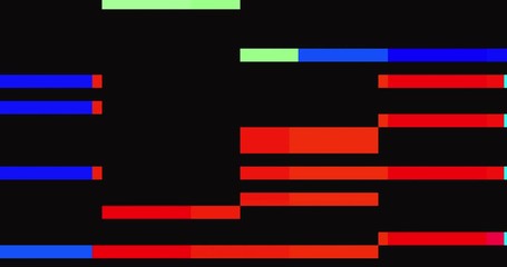 background glitch effect noise on black . Noise on damaged video signal with color bars glitch. Digital artifacts glitch on screen. Old noise effect 80's 90's vintage issues. Glitch on high contrast - Powered by Adobe