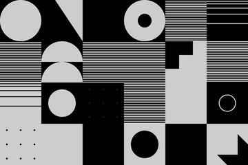 Digital Design Abstract Vector Pattern