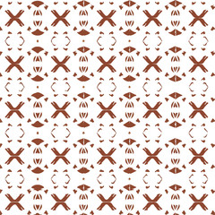 Seamless pattern in ornamental style. Geometric desing texture for gift.