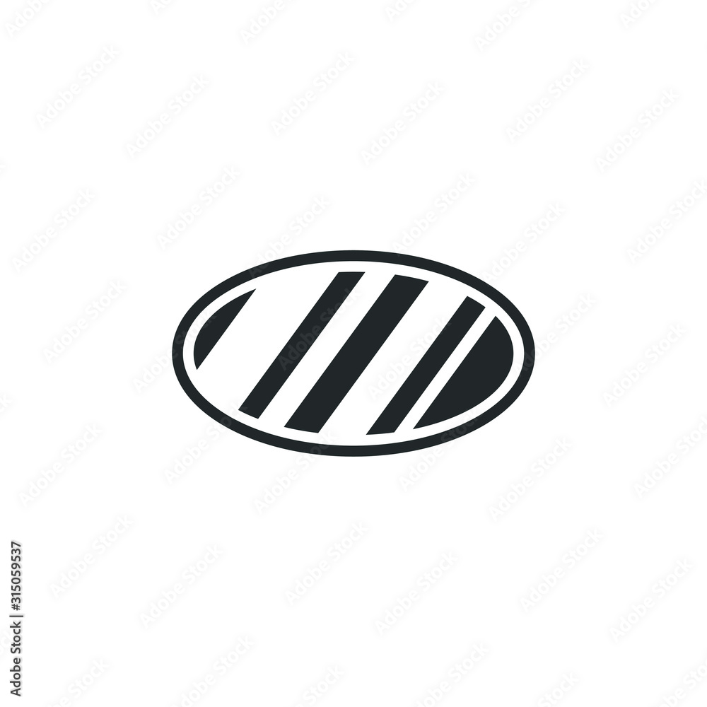 Aufkleber mirror icon template color editable. apple fruit symbol vector sign isolated on white background illustration for graphic and web design.