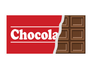 チョコレートのイラスト