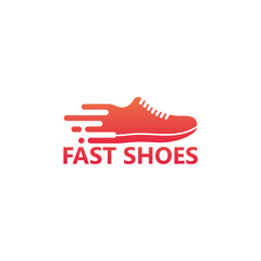 Fast Shoes Logo Template Design