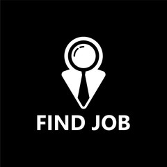 Find Job Logo Template Design