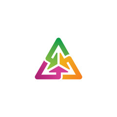 3 Arrow Logo Template Design