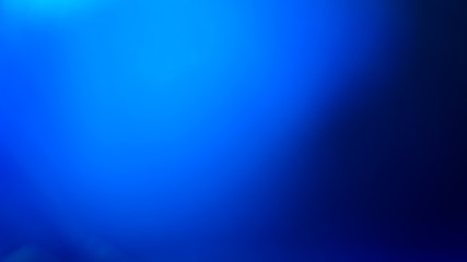 blue flare on a black background. beautiful light for design