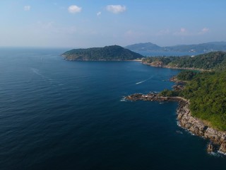 Aerial Panoramic Views of Phuket Thailand 