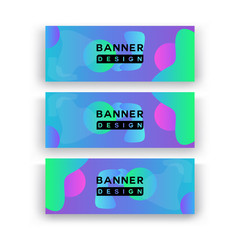 sale banner design with full color