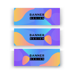 sale banner design with full color