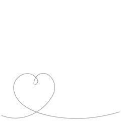 Valentine day love heart background vector illustration