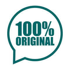 green vector banner 100% original