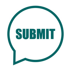 green vector banner submit