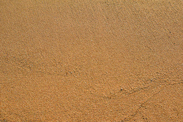 Sand on the beach as background