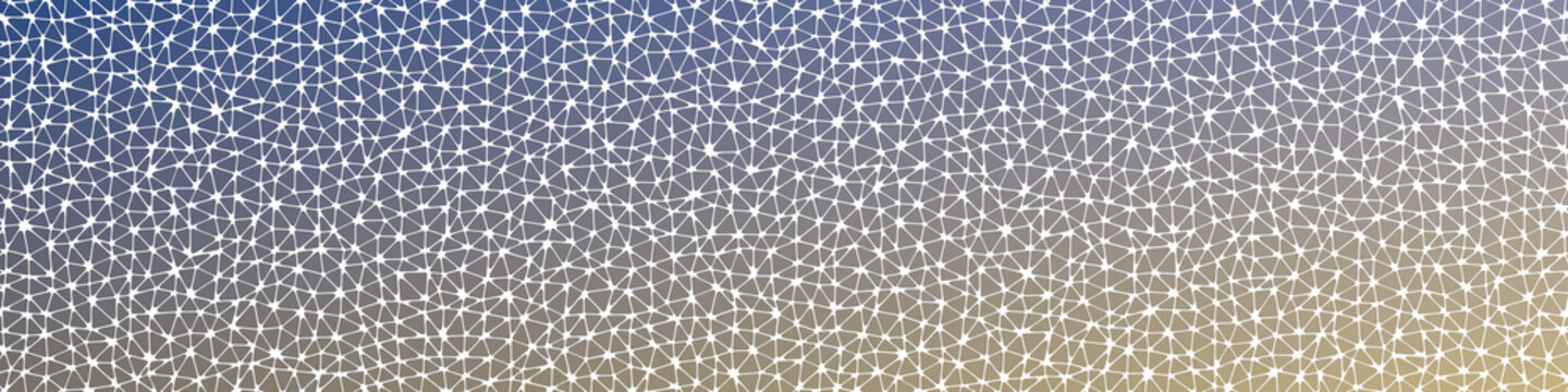 Abstract Low Polygon gradient Generative Art background illustration