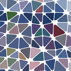 Abstract Low Polygon gradient Generative Art background illustration