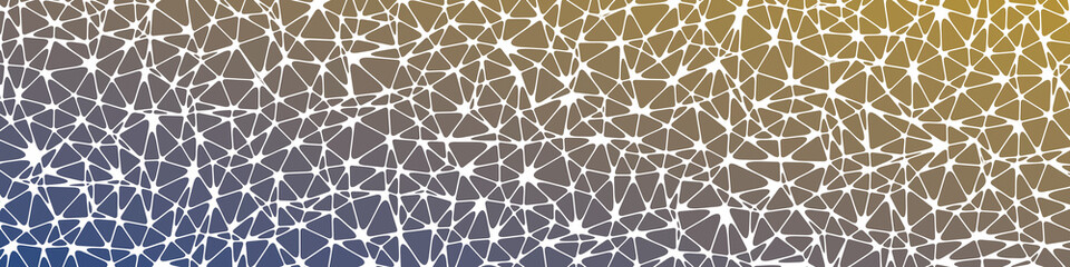 Abstract Low Polygon gradient Generative Art background illustration