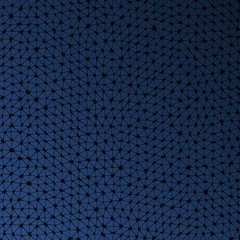 Abstract Low Polygon gradient Generative Art background illustration