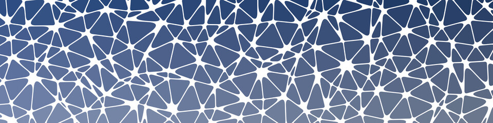 Naklejka premium Abstract Low Polygon gradient Generative Art background illustration