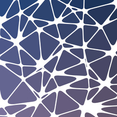 Abstract Low Polygon gradient Generative Art background illustration